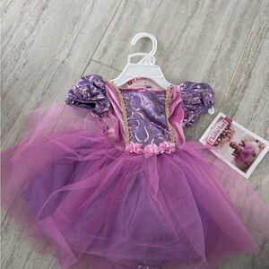 Tangled Baby Dress 6-9M